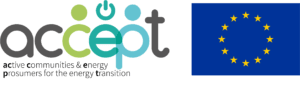 Accept Logo + flag ACEPT H2020 logo