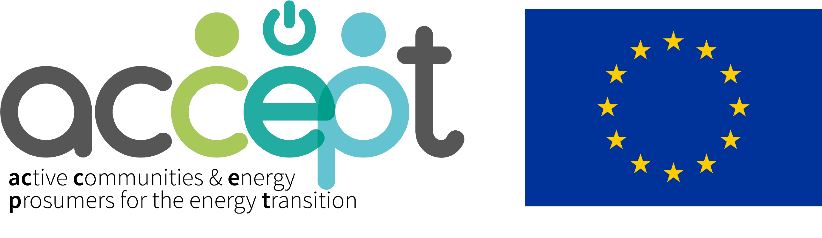 Accept Logo + flag ACEPT H2020 logo