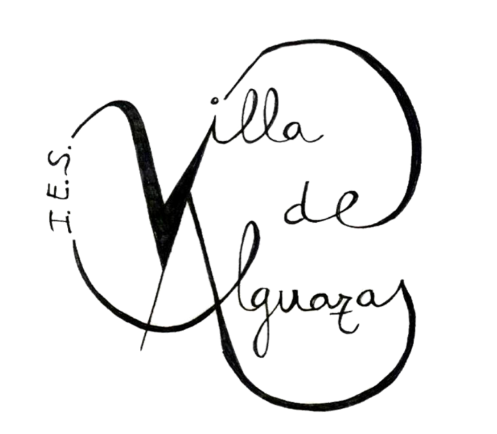 ies VILLA DE ALGUAZAS logo